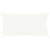 vidaXL Sunshade Sail 1.75 oz/ft² White 9.8x19.7' HDPE