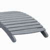 vidaXL Sun Lounger Grey