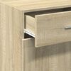 vidaXL Sideboard Sonoma Oak Engineered wood Medium Sideboard