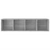 vidaXL Book Cabinet Grey Sonoma Engineered wood Medium Book Cabinet