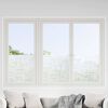 vidaXL Window Film Set of 4 Frosted PVC 23.6 x 196.9 in