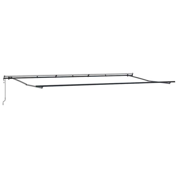 vidaXL Awning Manual Anthracite 236.2" x 118.1" Metal