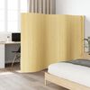 vidaXL Room Divider&nbsp;Light Natural 65"x157.5"&nbsp;Bamboo