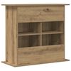 vidaXL Aquarium Stand Artisan Oak Engineered wood Medium Aquarium Stand