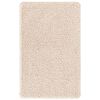vidaXL Anti-slip Bath Mat Cream 23.6" x 35.4" PP