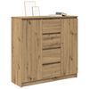 vidaXL Sideboard Artisan Oak Engineered Wood Medium Sideboard