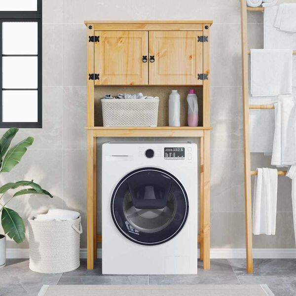 vidaXL Washing Machine Cabinet Honey