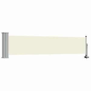 vidaXL Side Awning Cream and gray