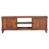 vidaXL TV Stand Honey Brown 47.2"x11.8"x16.1" Solid Wood Acacia