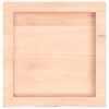 vidaXL Bathroom Countertop 15.7 x 15.7 x (0.8-2.4) " Untreated Solid Wood