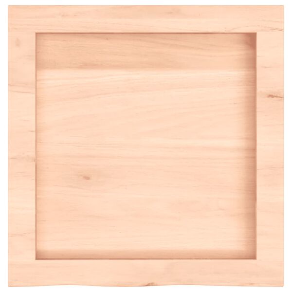 vidaXL Bathroom Countertop 15.7 x 15.7 x (0.8-2.4) " Untreated Solid Wood