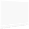 vidaXL Awning Replacement Fabric White 137.80" x 98.43" Canvas