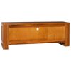 vidaXL TV Cabinet Natural Teak Solid Teak Wood Large Teak Cabinet
