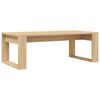 vidaXL Coffee Table Sonoma Oak Engineered Wood 40.2 x 19.7 x 13.8 in