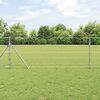 vidaXL Field Fence Silver 328.08 x 2.62 ft Galvanised steel