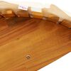 vidaXL Sun Lounger 2 pcs Brown 60 x 154 x 74cm Solid Acacia wood