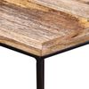 vidaXL Coffee Table Mango wood Solid mango wood, Iron Medium Modular