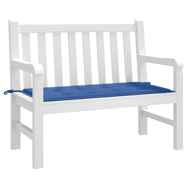 vidaXL Patio Bench Cushion Royal Blue 39.4x19.7x1.2" Oxford Fabric