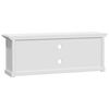 vidaXL TV Cabinet White Engineered Wood Medium TV Cabinet Rectangular