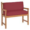 vidaXL Pallet Cushion for Backrest Wine Red 47.2" x 15.7" x 4.7
