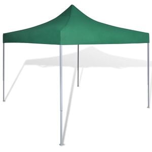 vidaXL Gazebo Green 600D Oxford fabric 10x10 feet Foldable Gazebo Tent