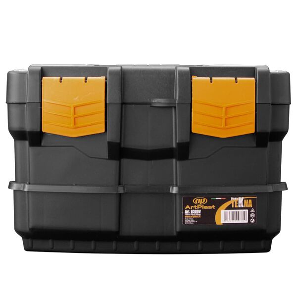 vidaXL Tool Box 13.8"x6.7"x9.1" Polypropylene