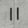 vidaXL Storage Cabinet Concrete grey 103 x 41 x 40 cm Engineered wood