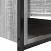 vidaXL Bathroom Sink Cabinet Grey Sonoma Engineered wood, steel