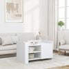 vidaXL Coffee Table White Engineered wood Medium Coffee Table