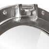 vidaXL Porthole Mirror Wall Hanging Ø9.1" Aluminum and Glass