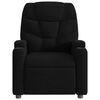 vidaXL Recliner Chair Black Fabric (100% polyester), metal, plywood