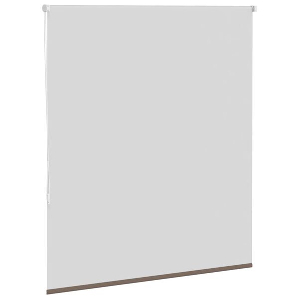 vidaXL Roller Blind Coffee 100% polyester 51.2x59.1 in