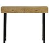 vidaXL Console Table Mango wood brown Solid mango wood Standard