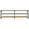 vidaXL TV Cabinet Sonoma Oak Engineered wood, iron Medium