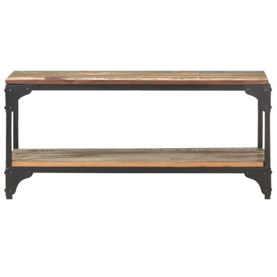 vidaXL Coffee Table 35.4"x11.8"x15.7" Solid Reclaimed Wood