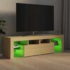 vidaXL TV Cabinet Sonoma oak Engineered wood Medium TV Cabinet