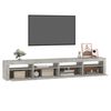 vidaXL TV Cabinet Concrete Grey Engineered Wood Large TV Cabinet
