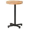 vidaXL Bistro Table Natural Wood Rough Mango Wood Small Durable