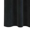 vidaXL Blackout Curtains 2 pcs Black 55.12 x 55.12 in Velvet