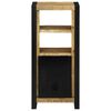 vidaXL Bathroom Cabinet Brown 15.7" x 11.8" x 35.4" Solid Mango wood