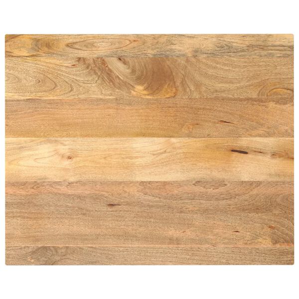 vidaXL Table Top 39.4"x31.5"x1.5" Rectangular Solid Wood Mango