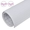 vidaXL Car Films 2 pcs 3D White 39.4x59.1"+19.7x59.1"