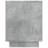 vidaXL TV Cabinet Concrete Grey Engineered Wood Small TV Cabinet