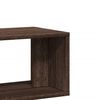 vidaXL TV Cabinet Brown Oak Engineered Wood 39.4 x 11.8 x 19.7 in