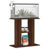 vidaXL Aquarium Stand Brown Oak Engineered Wood Medium Aquarium Stand