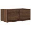 vidaXL TV Cabinet Brown Oak Engineered Wood Medium TV Cabinet