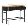 vidaXL Sideboard Black, Natural Mango Wood