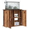vidaXL Aquarium Stand Old Wood Engineered Wood Aquarium Stand