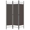 vidaXL 3-Panel Room Divider Anthracite 47.2"x70.9"