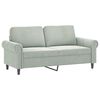vidaXL Sofa Set Light grey